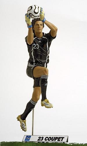 Foot Equipe de France 2006 figurine Coupet 7.5cm