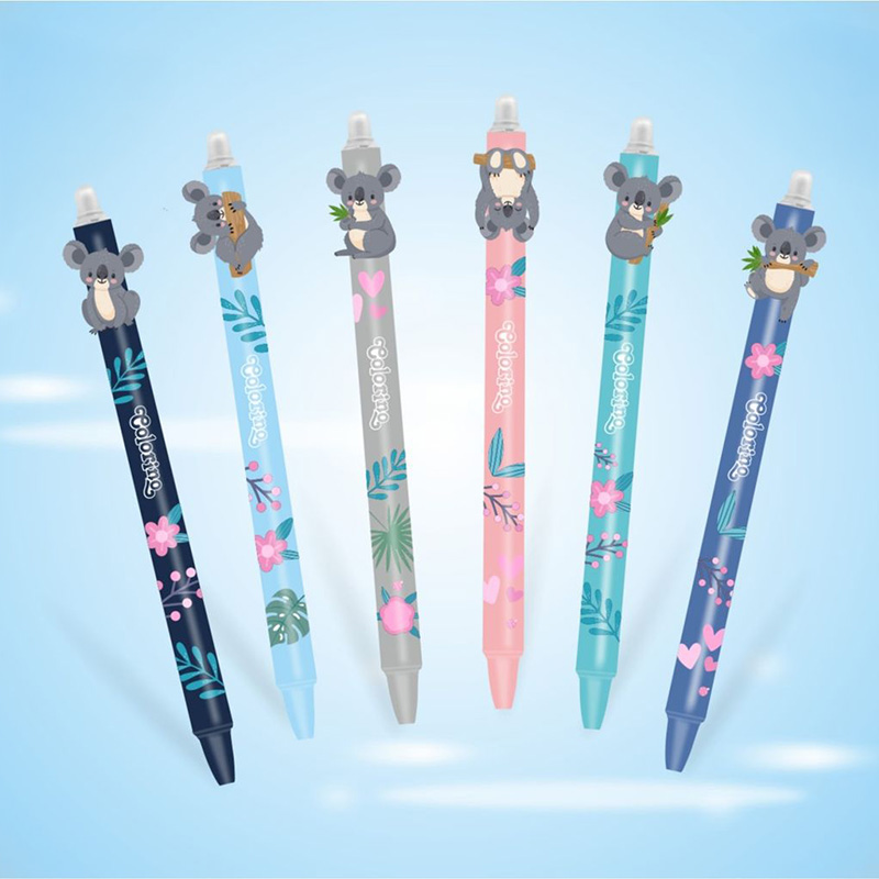 Coloring School Stylo Effacable Koala Display 36pcs