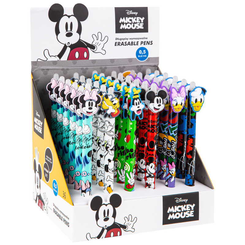 Disney Stylo Effacable Mickey & Friends Display 36Pcs