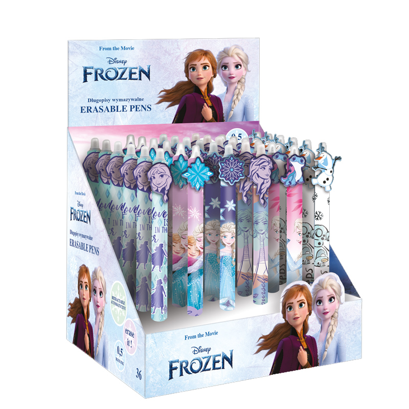 Disney Stylo Effacable Frozen La Reine Des Neiges Display 36Pcs