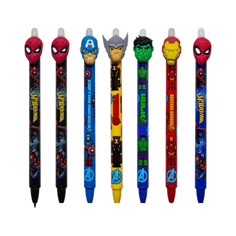 Marvel Stylo Effacable Avengers Classic Spiderman Display 36Pcs