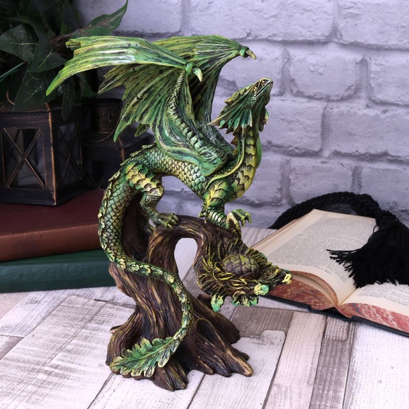 Dragons Statue  Adult Forest Dragon 25,5Cm