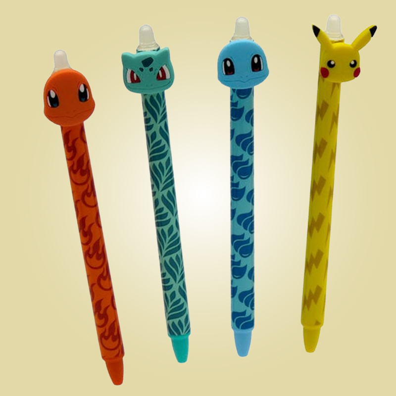 Pokemon Stylo Effacable Asst 36pcs