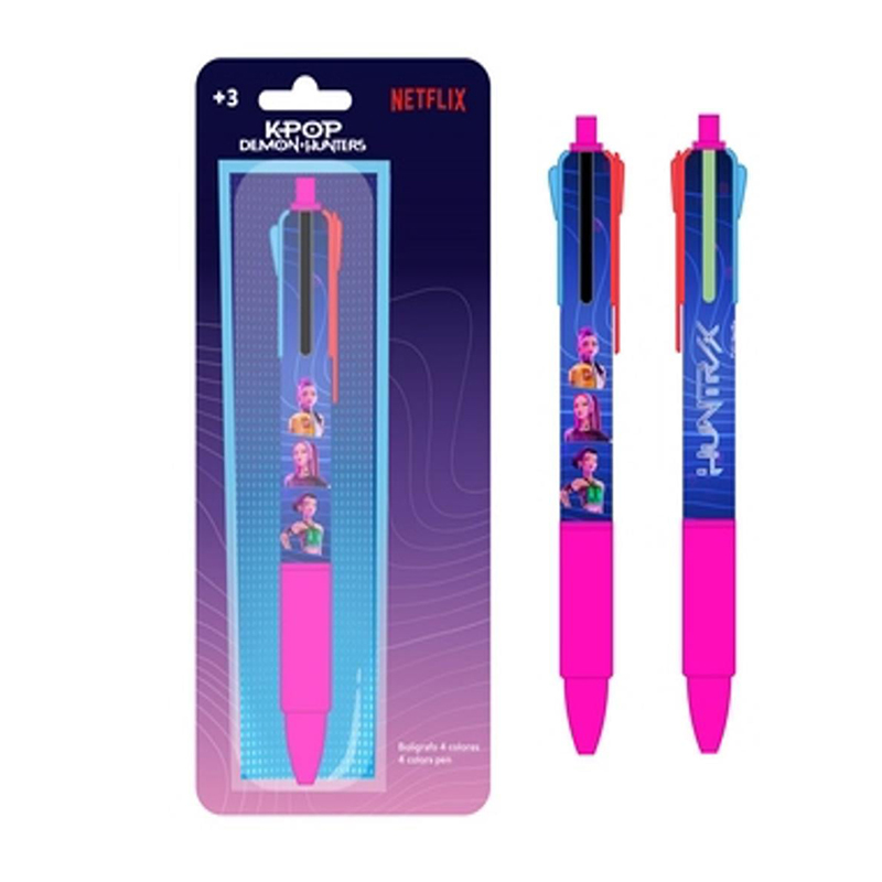 Kpop Demon Hunter Stylo 4 Couleurs