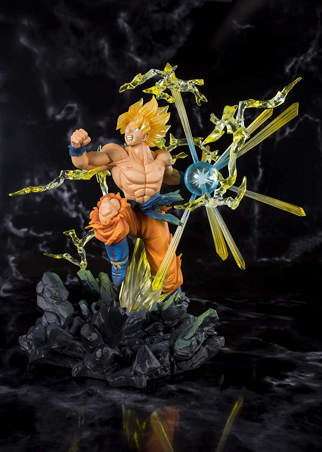 DBZ Figuarts Zero The Burning Battles Super Saiyan Son Goku 20cm