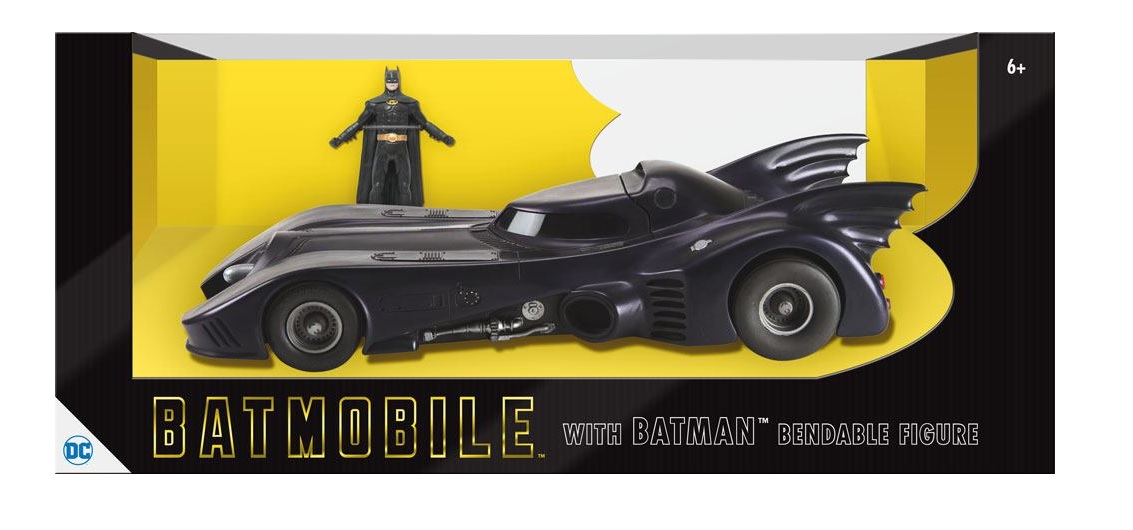 Batman Burton Pack Batman Bendable et Batmobile 