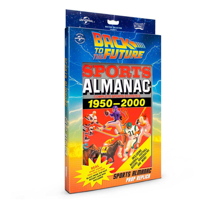 Retour Vers Le Future Replique Almanac Sportif 33X19Cm