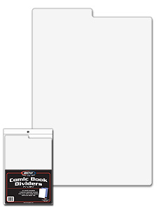 Comics Divider plastique blanc