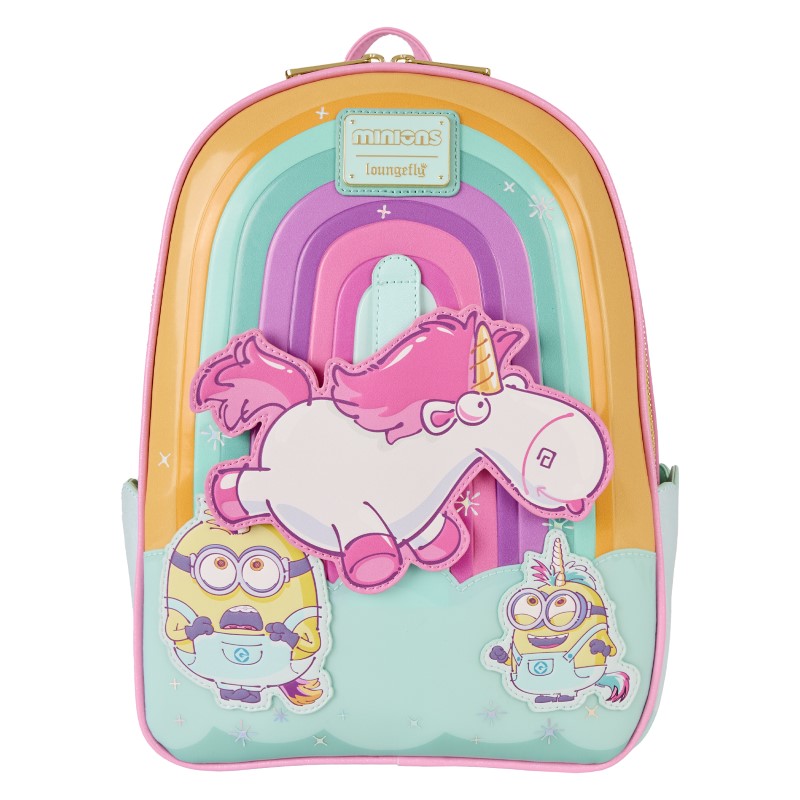 Minions Loungefly Mini Sac A Dos Fluffy Unicorn 