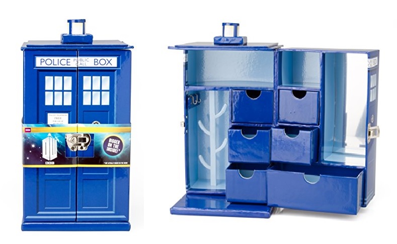 Doctor Who Tardis boite à bijoux carton