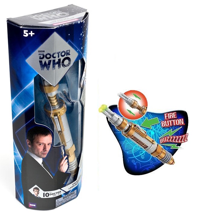 Doctor Who The Master Laser Screwdriver R�plique plastique sonore et lumineuse 20cm