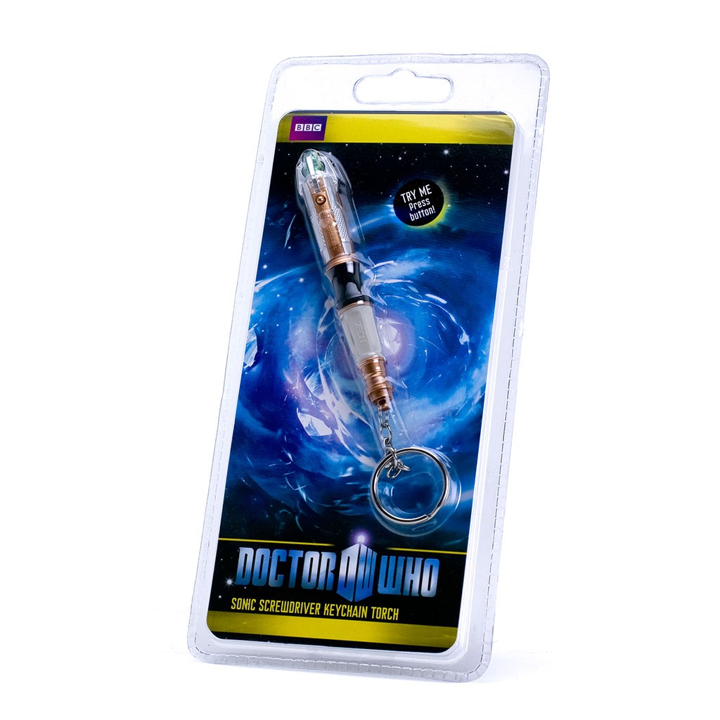 Doctor Who 11th Doctor mini Sonic Screwdriver Porte Cle Led