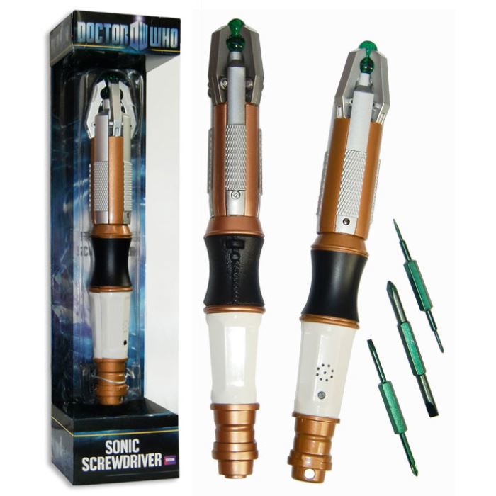 ID9 - Doctor Who 11th Doctor Sonic Screwdriver Réplique métal vrai tournevis