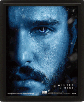 Game Of Thrones 3D Poster Lenticular Jon Snow Vs Night King