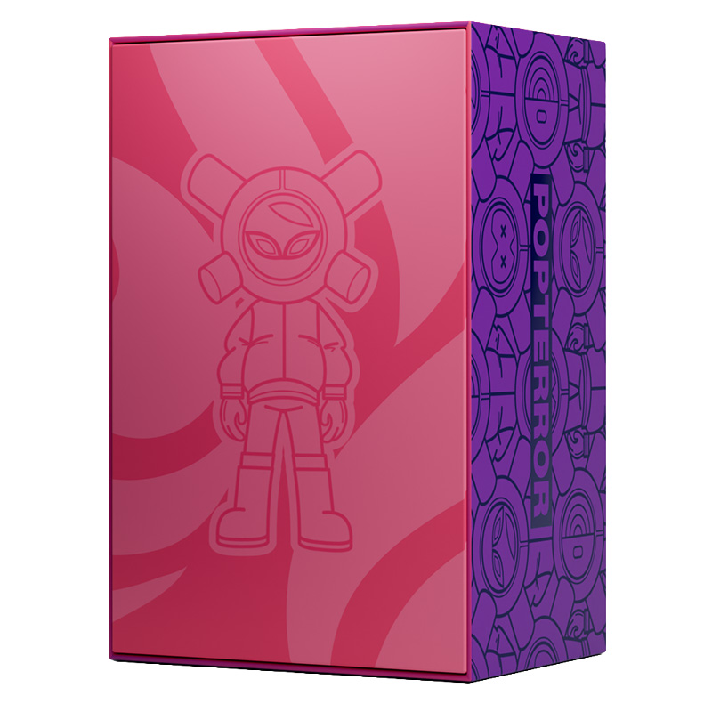 Eqso Art Toy Series 2 Purple Fire Limited 300 Ex 12,5Cm