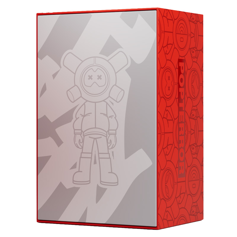 Eqso Art Toy Series 2 Extra Red Limited 300 Ex 12,5Cm