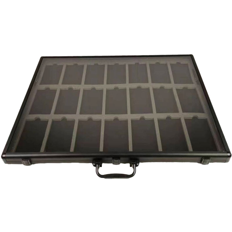 Evoretro Malette Vitrine Alu 60X90Cm pour 21 Cartes Gradees