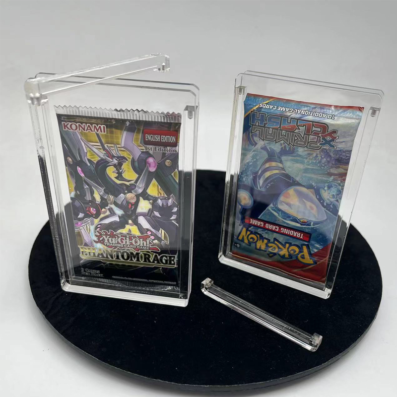 Evoretro Case Acrylique Magnetique Pour Booster 5pcs