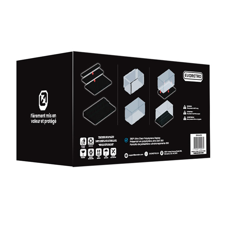 Evoretro Vitrine Pour Mini-Figure 18X9X10,2cm