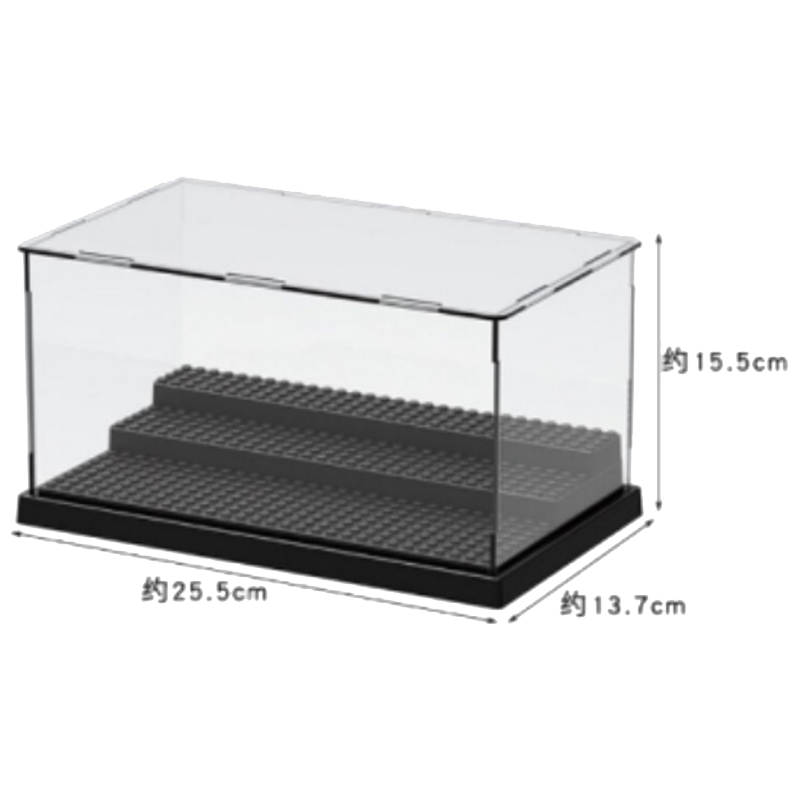 Evoretro Vitrine Pour Mini-Figure 25,5X13,7X15,5cm