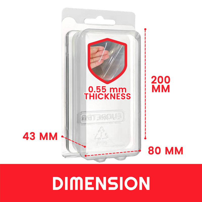 Evoretro Pack de 35 Coques De Protection 3.75