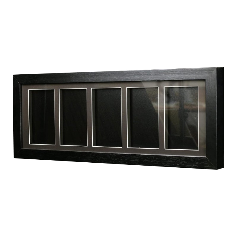 Evoretro Cadre Bois Pour 5 Cartes Gradees PSA