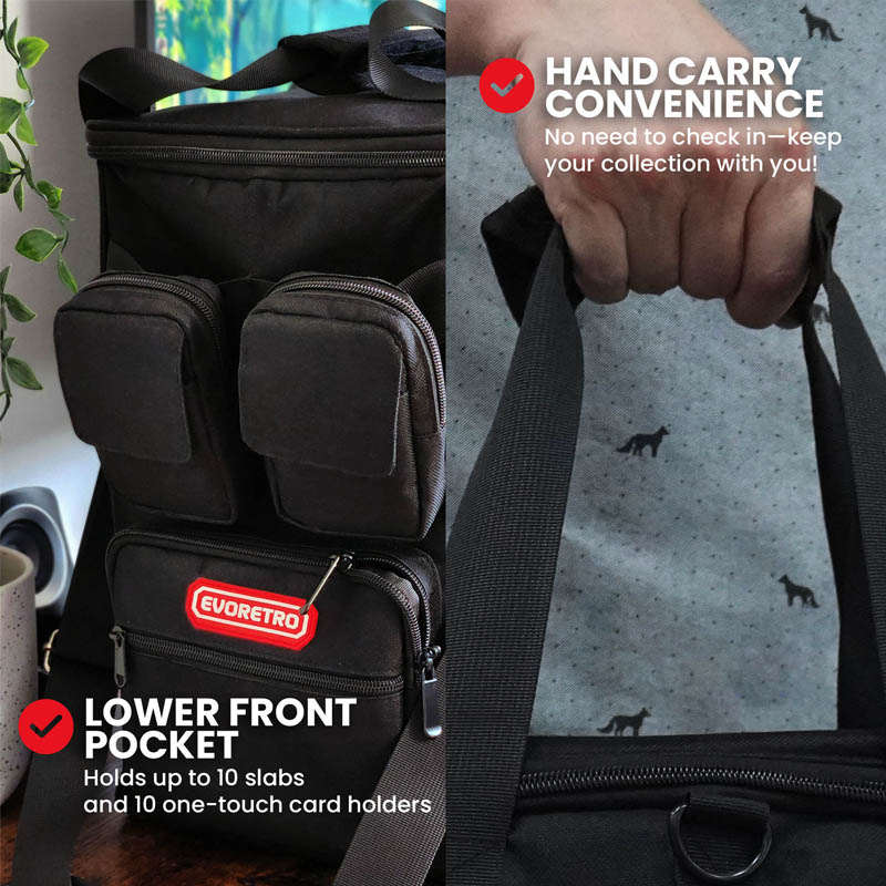 Evoretro Sac A Dos De Transport Pour TCG Couleur Noire