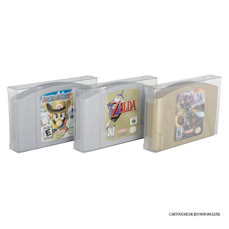 Evoretro Etui De Protection Cartouche Nintendo 64 N64 Pack De 25pcs