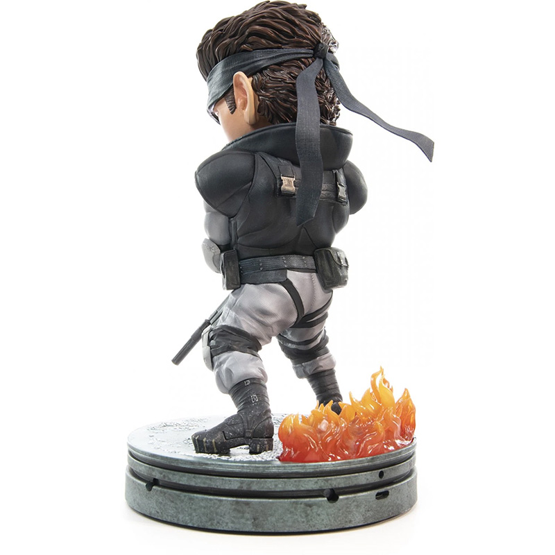 Metal Gear Solid Statue Solid Snake Sd Standard Edition 20cm