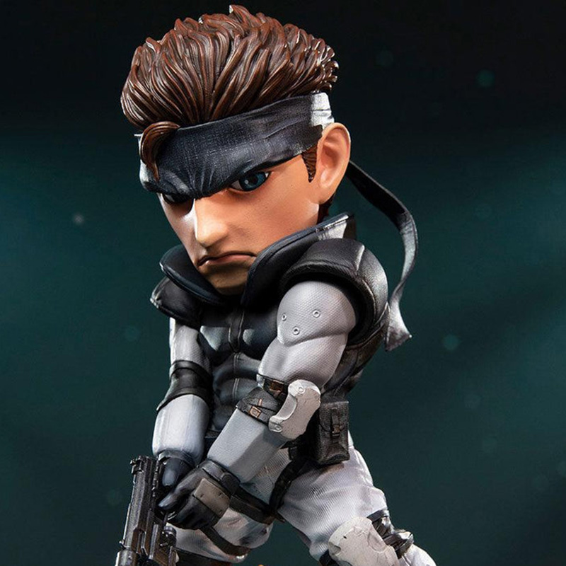 Metal Gear Solid Statue Solid Snake Sd Standard Edition 20cm