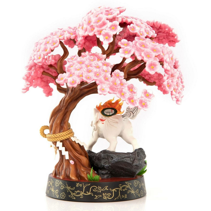 Okami Statue Okamiden Chibiterasu Standard Edition 25cm