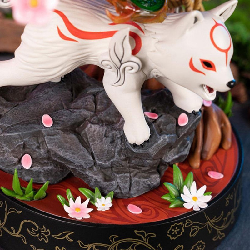 Okami Statue Okamiden Chibiterasu Standard Edition 25cm