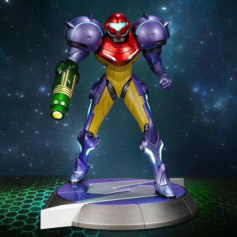 Metroid Prime Statue Samus Gravity Suit Collector Edition 25cm
