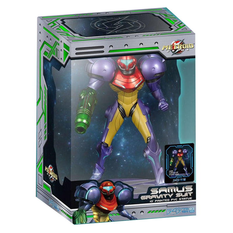 Metroid Prime Statue Samus Gravity Suit Collector Edition 25cm