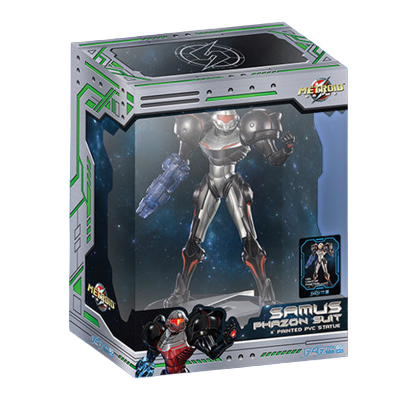 Metroid Prime Statue Samus Phazon Suit Collector Edition 25cm