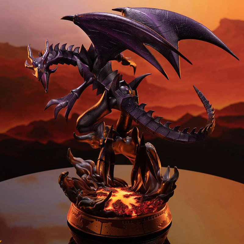 Yu-Gi-Oh! Statue Red-Eyes B. Dragon Purple Edition 33cm