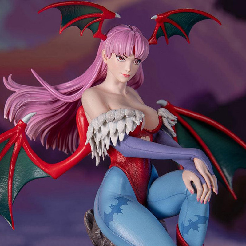 Darkstalkers Statue Morrigan Aensland Player 2 Variant 25,5cm