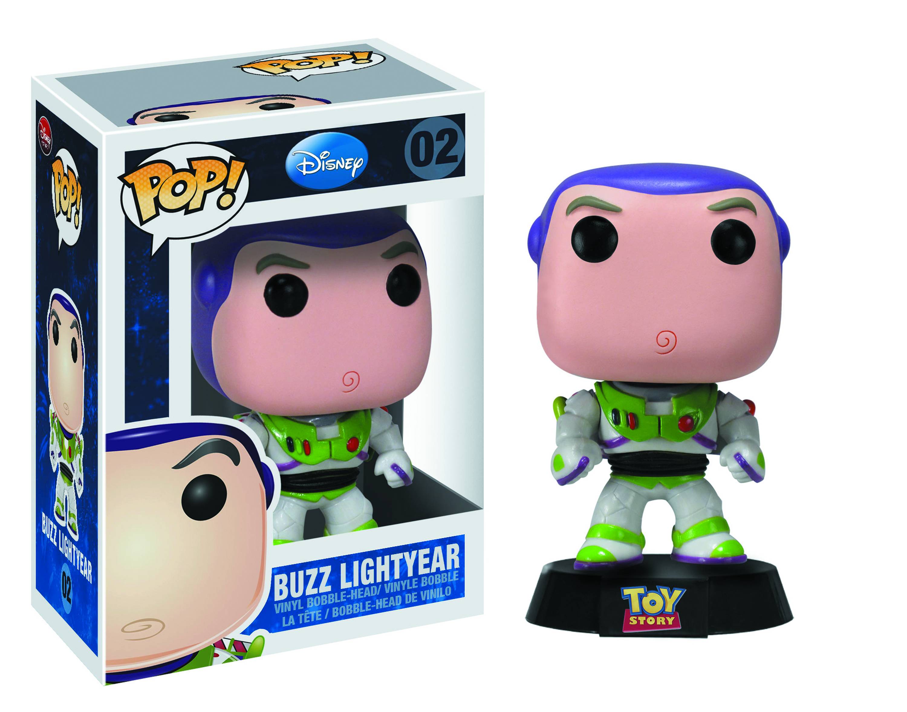 Figurine Buzz L'Éclair HIP POP - Toy Story - Disney - Neuf Dans Sa Boîte
