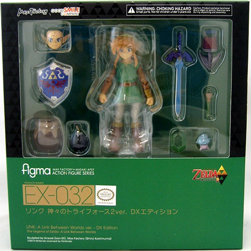 Zelda Figma Link Between Worlds Deluxe Edition 11cm