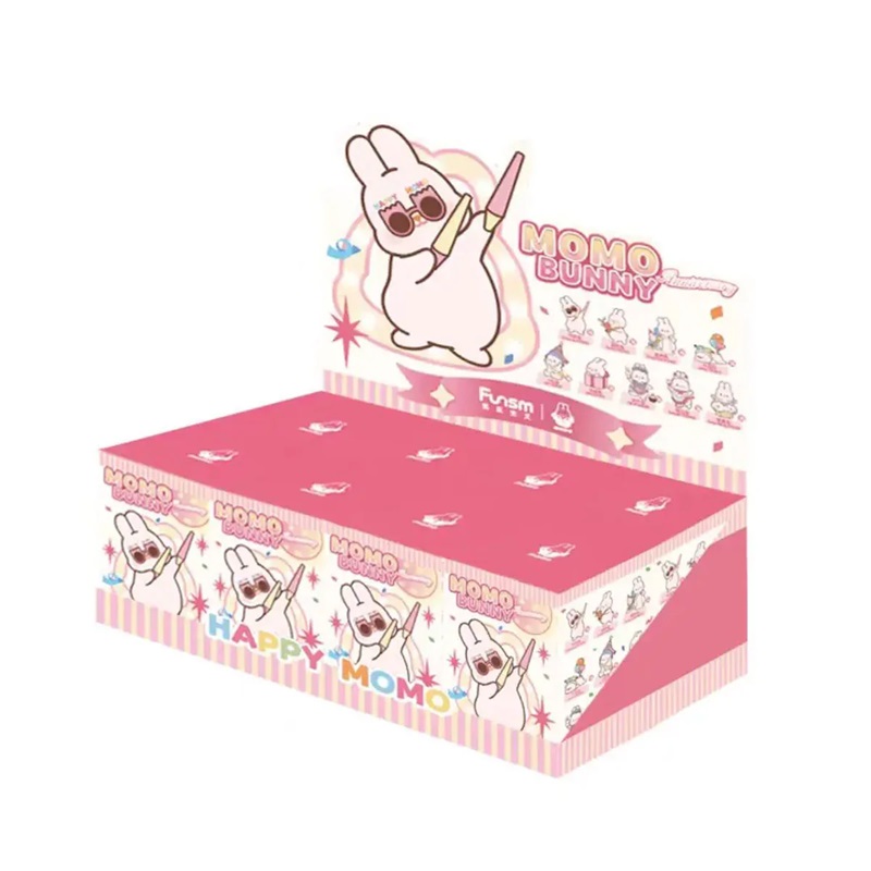 Momo Bunny Mystery Box 10cm Anniversary Asst 9pcs