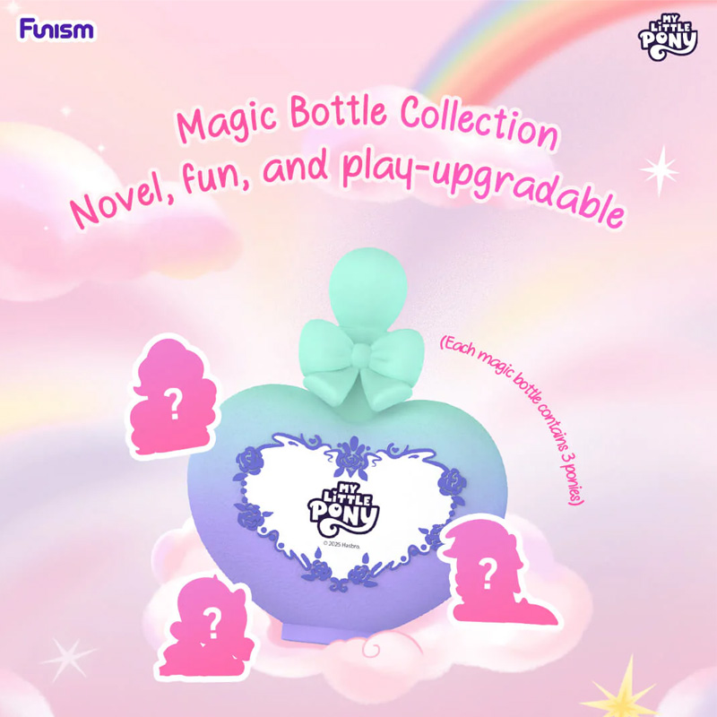 My Little Pony Mystery Box Home Is Protection Series Magic Bottle Asst 6pcs