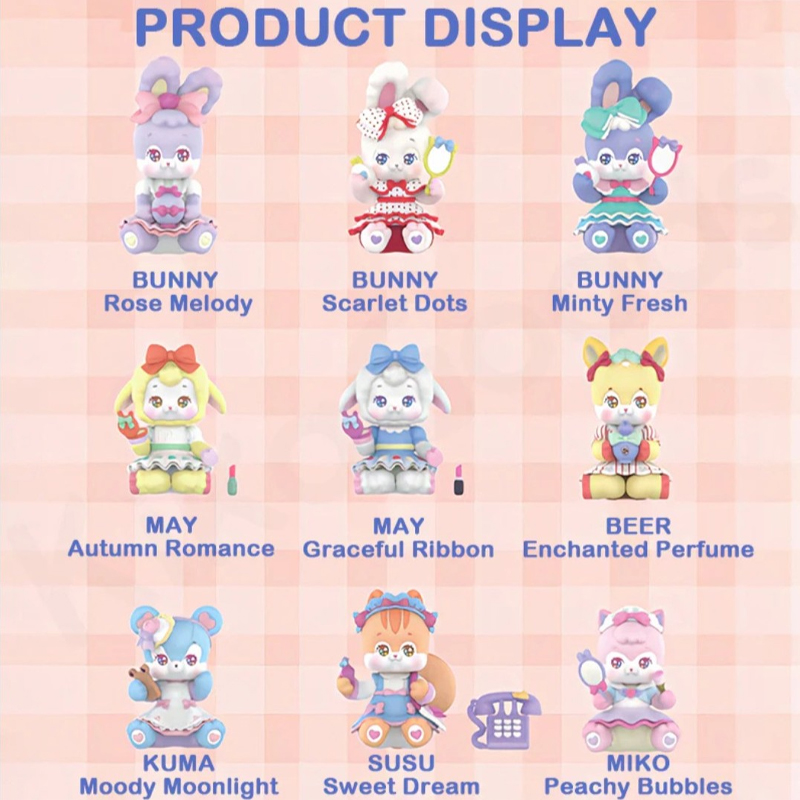 FuwaFuwa 52Toys Glamour Cutie Boite De 8pcs