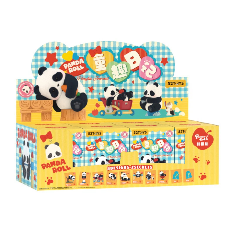 Panda Roll 52Toys Playful Journal Boite De 8pcs