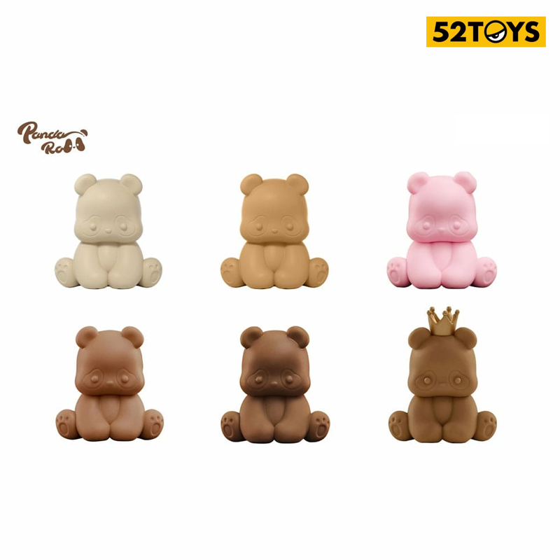 Panda Roll 52Toys Mini-Me Series Sit Down Pandas Boite De 5pcs
