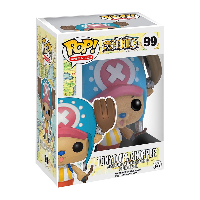 One Piece Pop Tony Tony Chopper Flocked Exclu