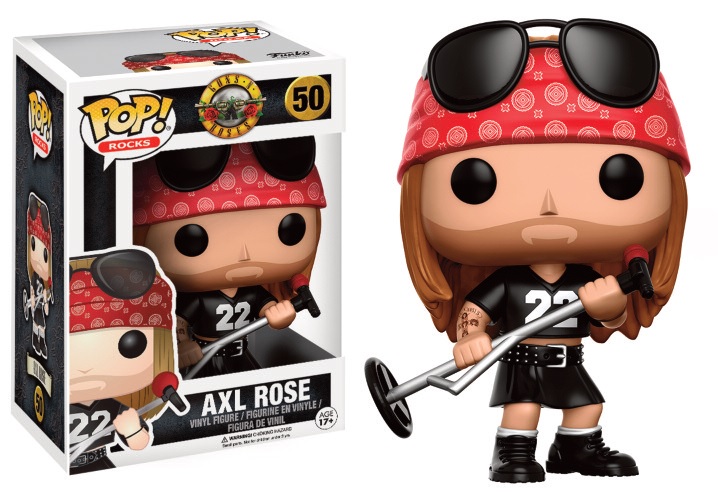 Guns N Roses Pop Axl Rose