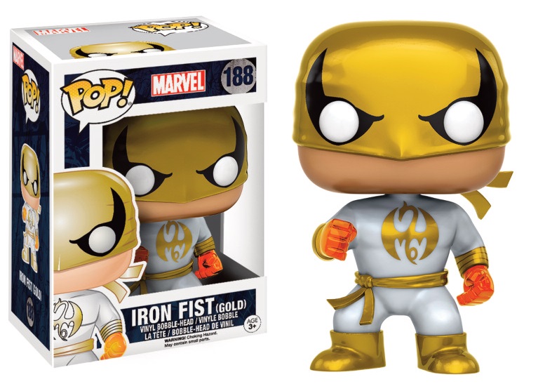 Marvel Pop Iron Fist White Suit Exclu