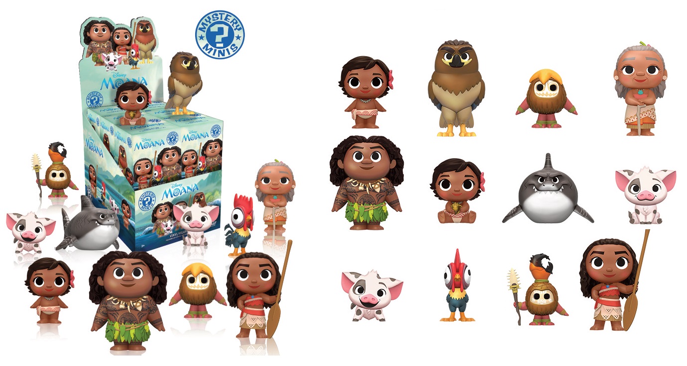 Disney Mystery Minis Vaiana / Moana 12Pcs