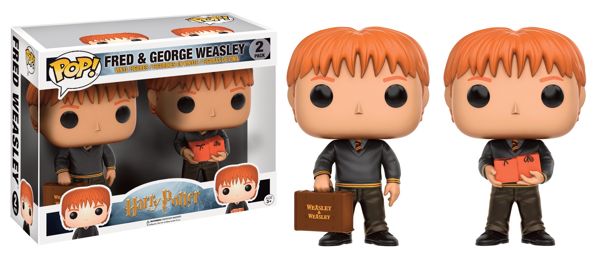 Harry Potter Pop 2-Pack Fred & Georges Weasley Exclu