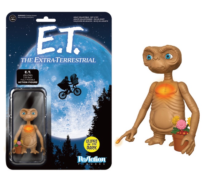 E.T. Reaction E.T. Glow In The Dark Chest And Finger Exclu